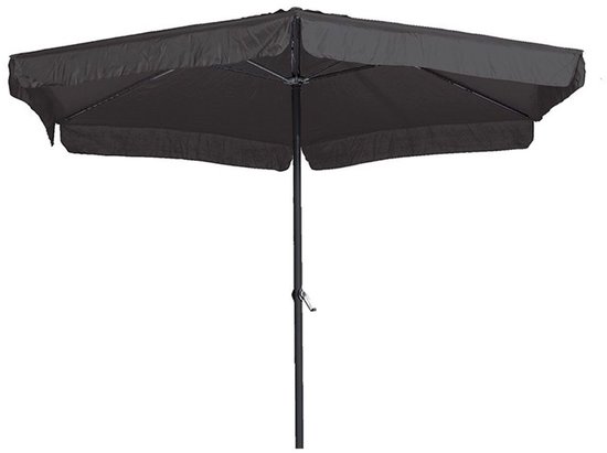Garden Impressions Delta parasol Ø300 – donker grijs