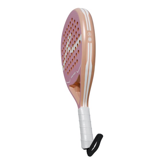 Padel Rose Racket WAVE PADEL Padel Racket Pink Serve - Roze - 100% Carbon - EVA Medium ...