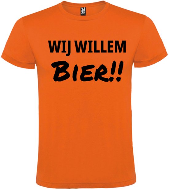 T-shirt Oranje Fête du Roi - Taille XXL - Bière We Willem - Style Oranje Festif
