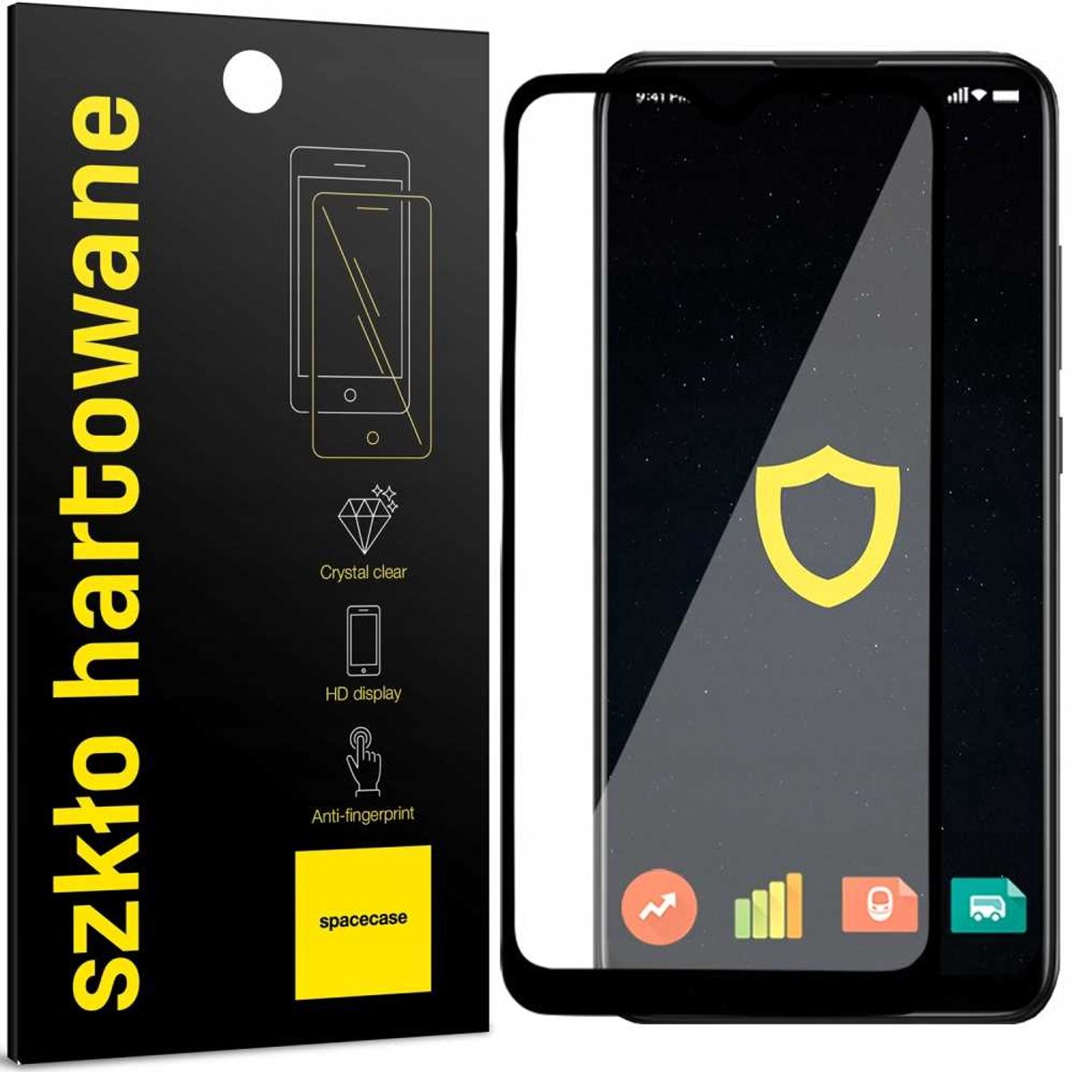 Spacecase Gehard Glas 5D Voor Xiaomi Redmi 8 8A Beschermingsfolie