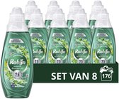 Bol.com Robijn Advanced Quickwash Vloeibaar Wasmiddel - Spring Blossom - voor korte wasprogramma's - 8 x 22 wasbeurten - Voordee... aanbieding