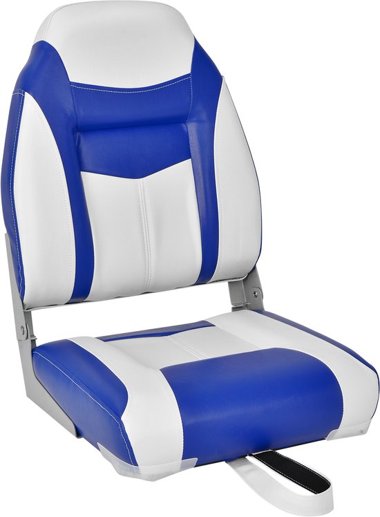 Boot Stuurstoelen: Bootstoel Navy Star Opklapbare stoelkuip navy blauw
