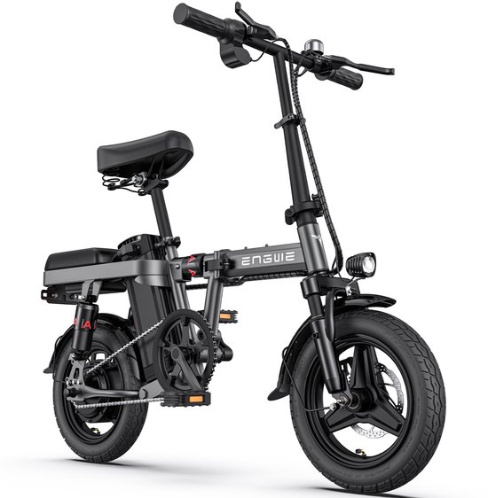 ENGWE T14 Elektrische Fiets | Opvouwbare E-bike | 14 Inch | 250W Motor | Grijs