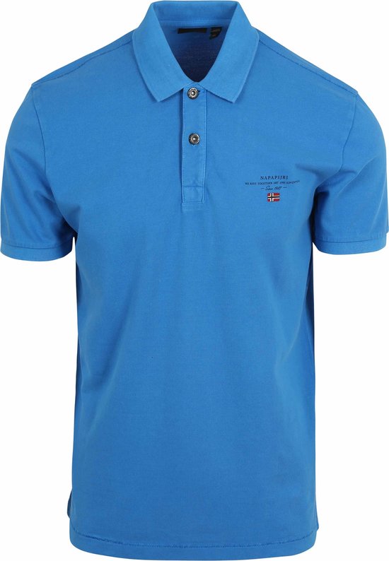 Napapijri Polo Elbas French Blauw Maat M Heren bol
