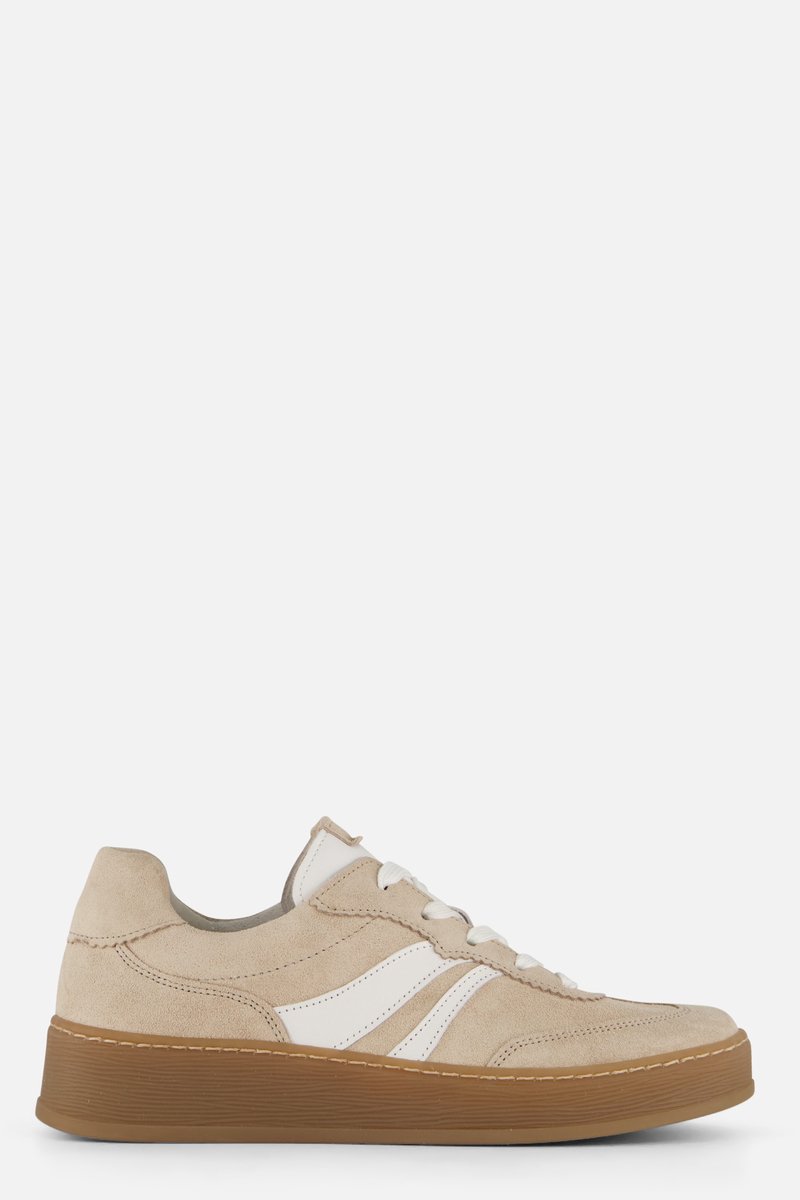 Gabor Sneakers beige Suede - Dames - Maat 41.5
