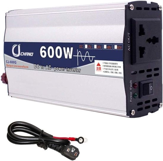 Zuivere sinus omvormer 1200W-6000W voor DC 12V-72V naar AC 220-230V