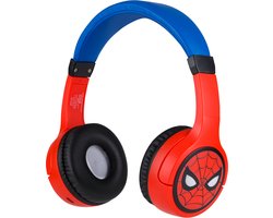 Spiderman - draadloze kinderkoptelefoon - met volumebegrenzing - lange speeltijd - met extra audiokabel - bluetooth