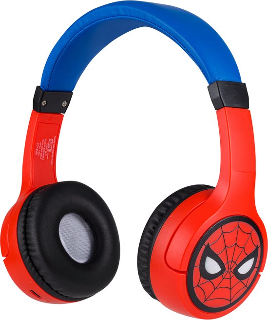 OCEANIA TRADING Spiderman Draadloze Kinderkoptelefoon met - OCEANIA TRADING - €31,99