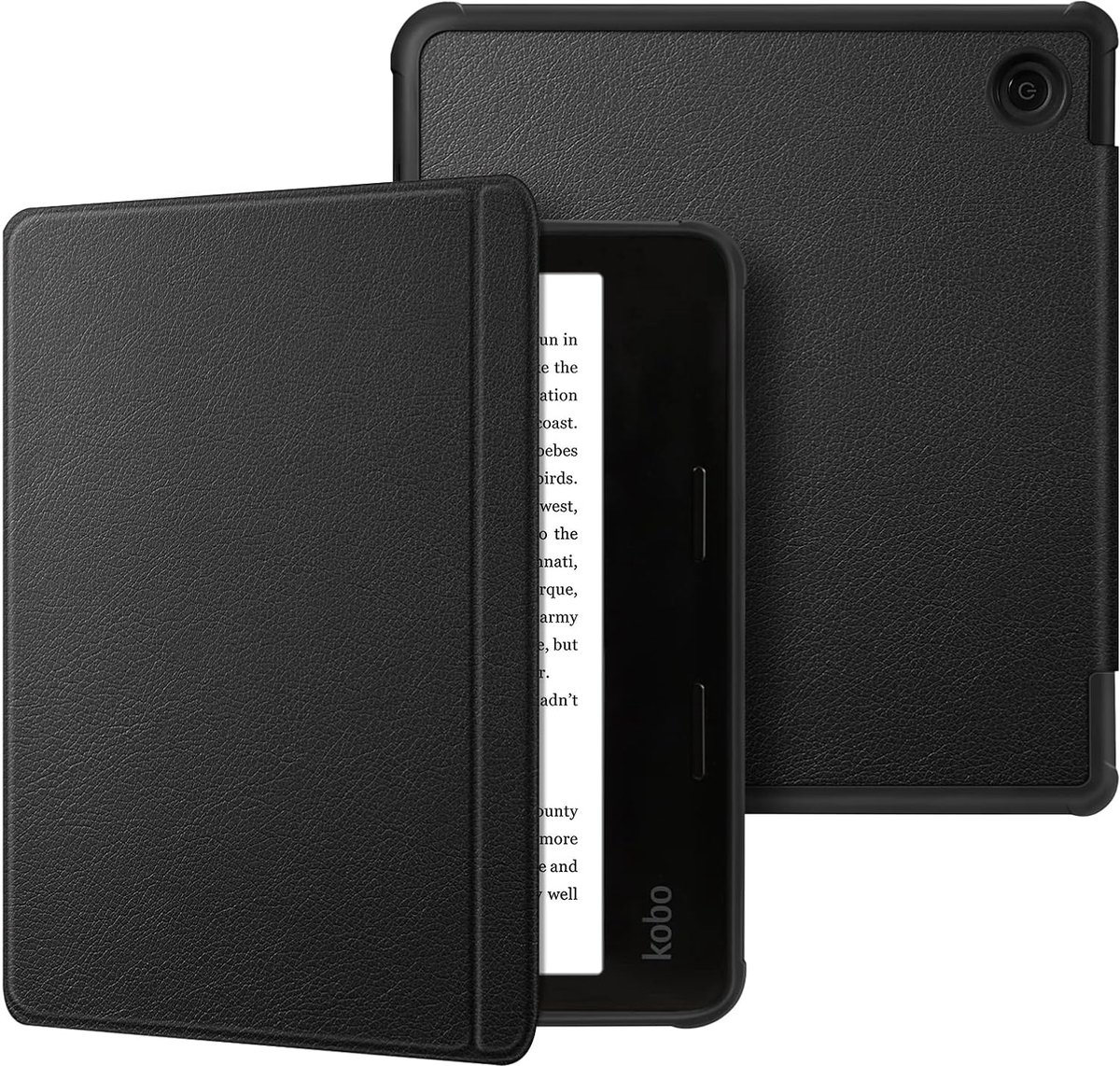 Superlichte Beschermhoes voor 8 inch E-readers met Slaap/Wake-functie - Compatibel met Tolino Epos 3 en Kobo Sage