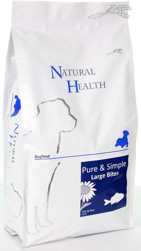Natural Health Dog Fish & Rice Large