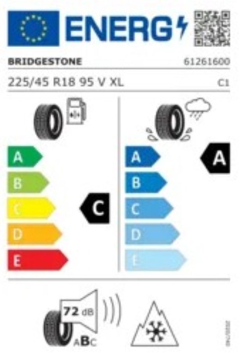 Bridgestone Blizzak LM005 225/45 R18 95V XL FSL 3PMSF – foto 2