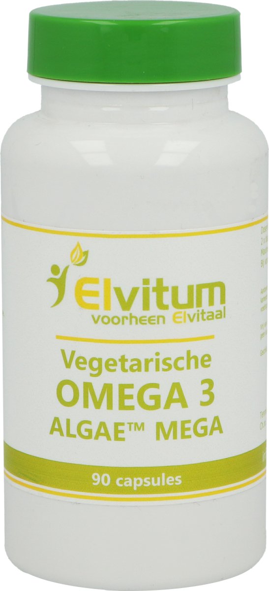 Bol.com Elvitum Omega 3 vegetarisch 90 Vegetarische capsules aanbieding