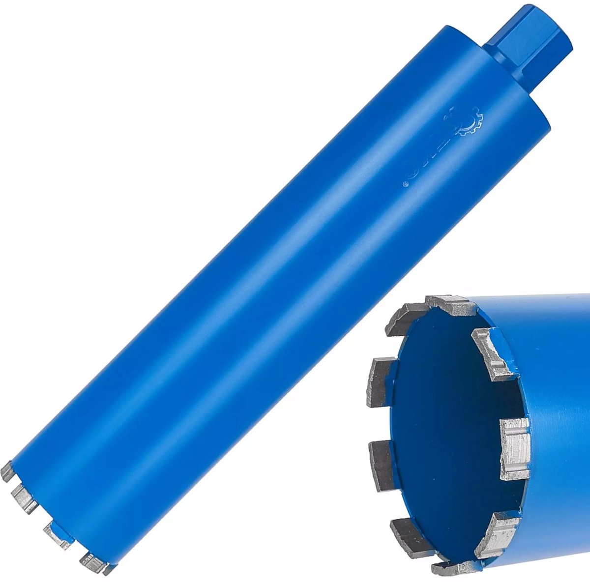 GEKO Diamantboor - 102 mm - Voor nat en droog boren - 450 mm lengte - 9 segmenten