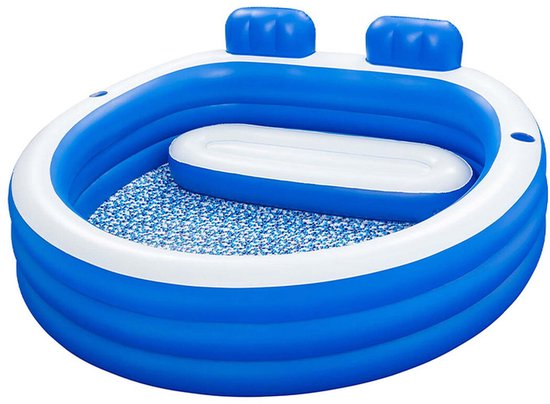 Piscine familiale gonflable Bestway 231 x 219 x 79 cm + 6 ans Jardin 54422