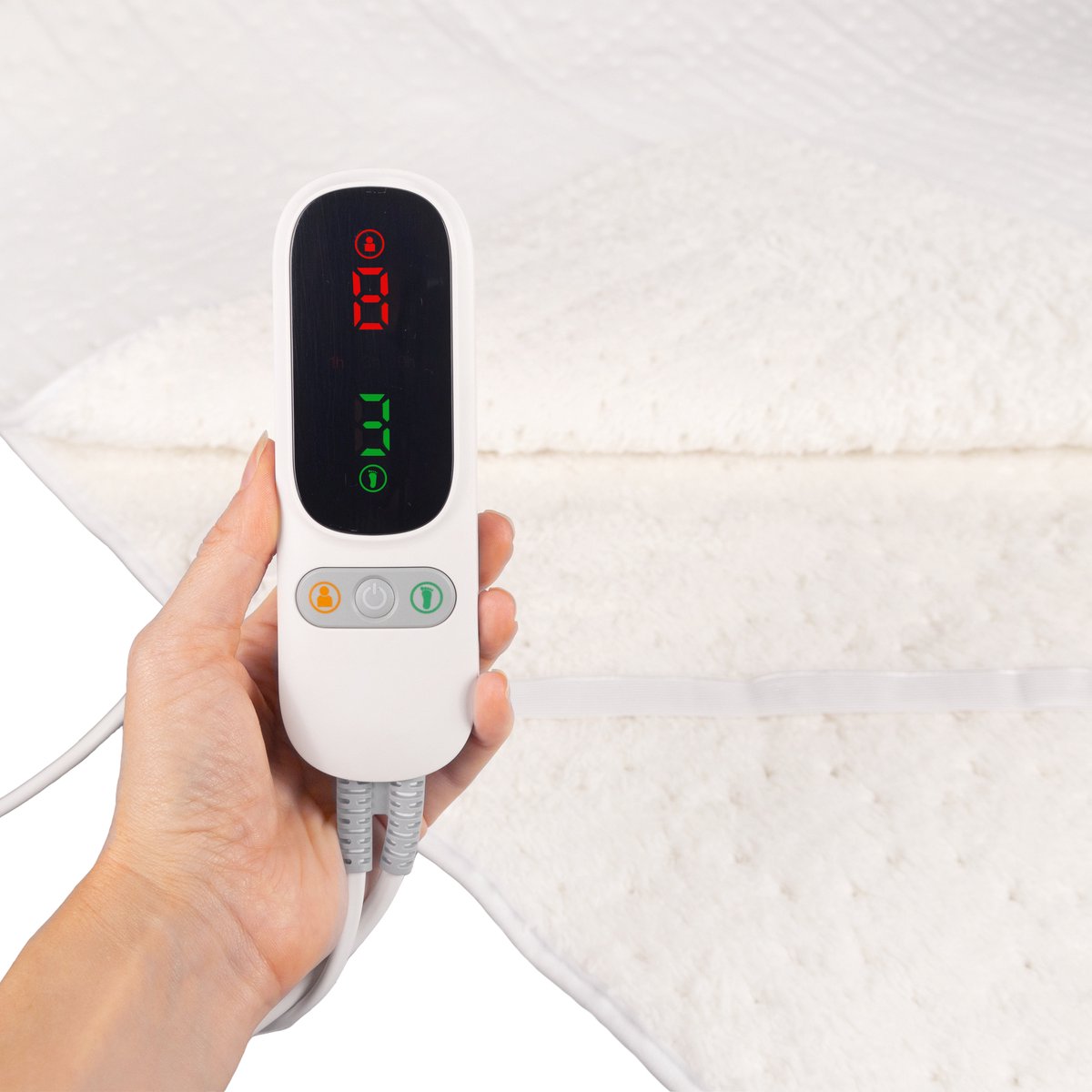 Elektrische Onderdeken 190x90 cm - 6 Warmtestanden - afbeelding 3