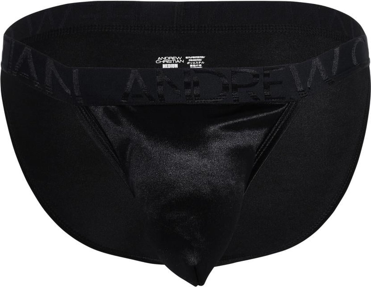 Andrew Christian Onyx Euro Brief w/ ALMOST NAKED® - MAAT S - Heren Ondergoed - Slip voor Man - Mannen Brief