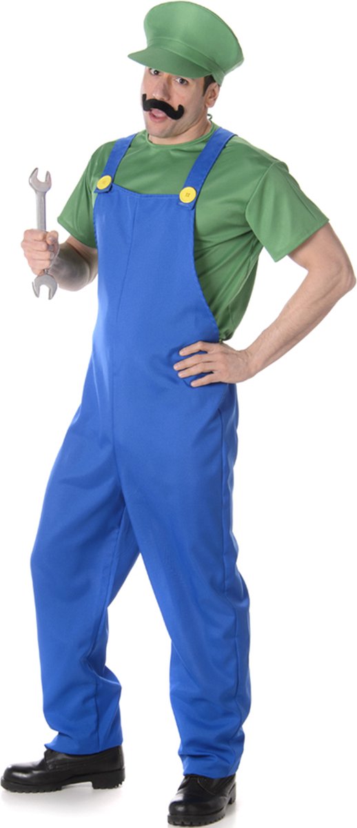 Verkleedkleding - Mario (Groen)