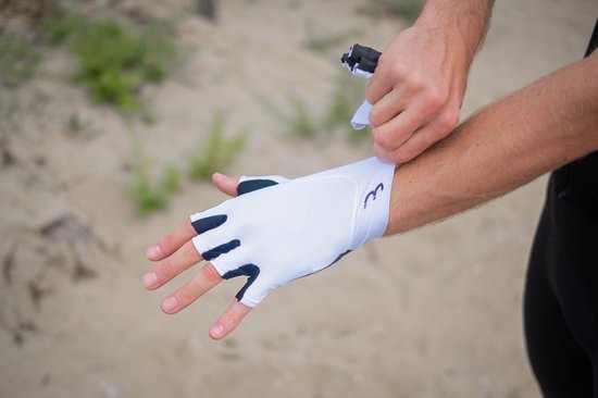 BBB Cycling Course Gants de cyclisme de Cyclisme Été - Gants de Cyclisme Confortables - Gants de Cyclisme - Wit - Taille M