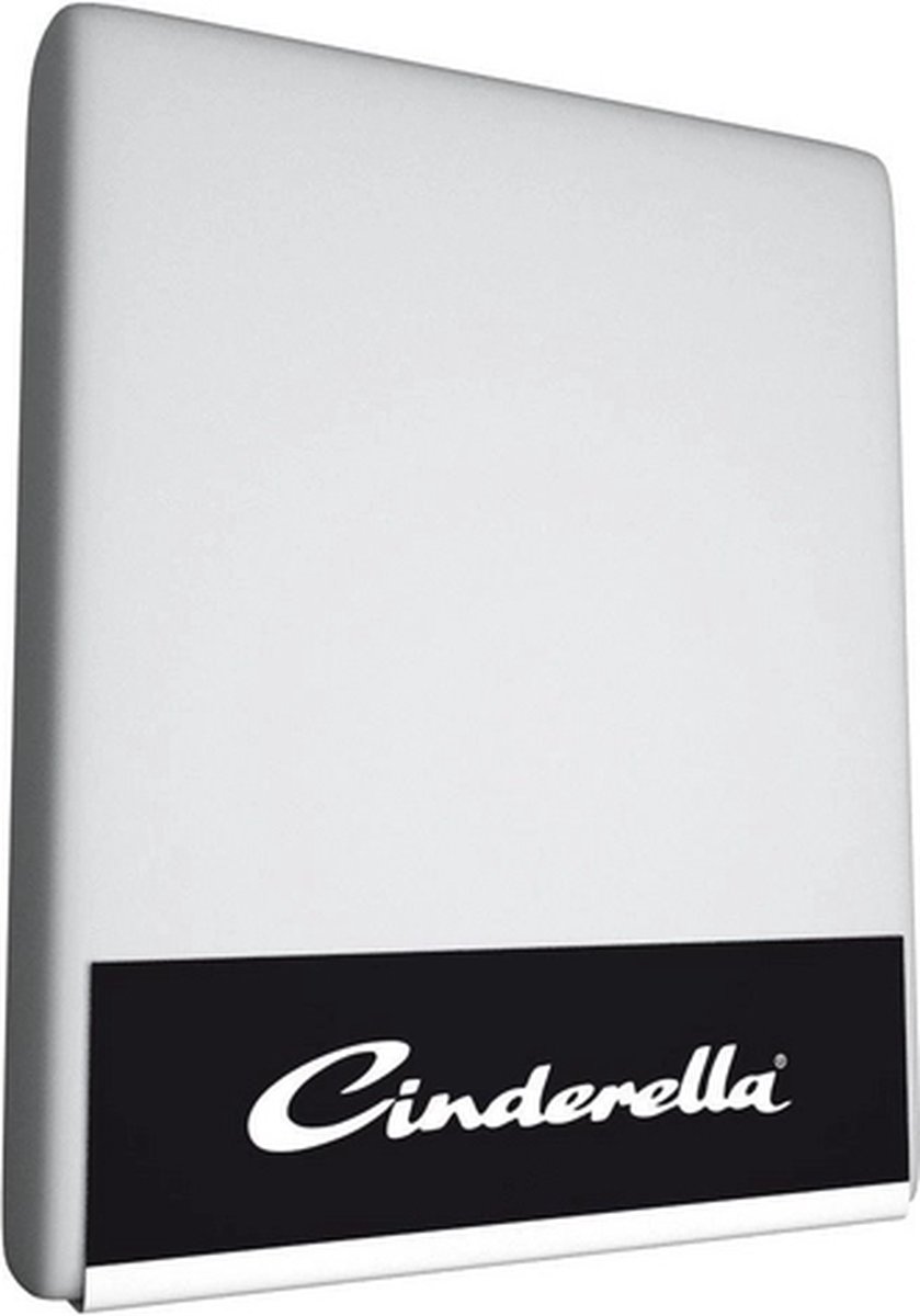 Cinderella hoeslaken jersey 90x200 (94)light grey (tot 25cm) light grey (94)