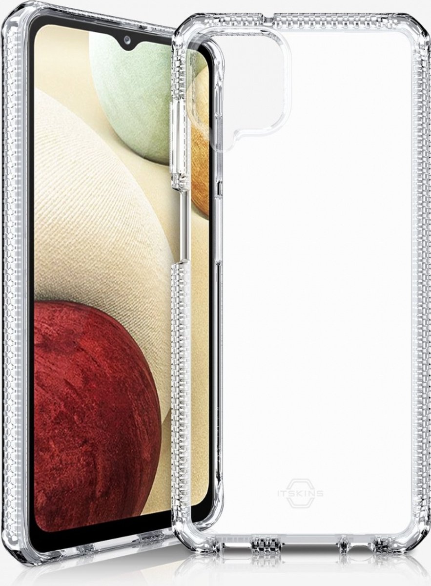ITSkins Doorzichtig Hoesje geschikt voor Samsung Galaxy A03s Telefoonhoesje Flexibel TPU | ITSkins SpectrumClear Backcover Shockproof | Doorzichtig Telefoonhoesje Galaxy A03s | Schokbestendig Galaxy A03s Telefoonhoesje | Anti Shock Proof -