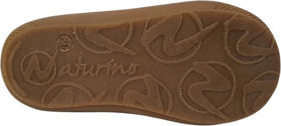 Chaussons Premier Pas NATURINO Cocoon Pour Bébé - Cuir Souple Semelle Caoutchouc - Taille 21 EU