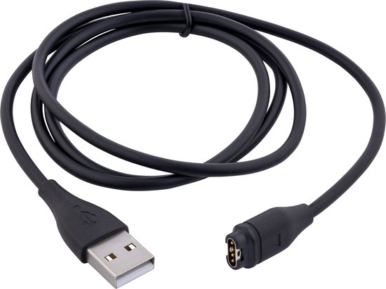 USB Oplaadkabel – 1 Meter – Geschikt voor Garmin Smartwatches – Snel & Betrouwbaar