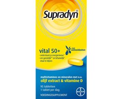 Supradyn Vital 50+ - 3 x 95 tabletten - Voordeelverpakking