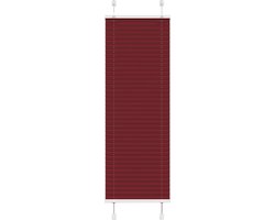 vidaXL - Plissé - rolgordijn - 45x150 - cm - stofbreedte - 44,4 - cm - bordeauxrood