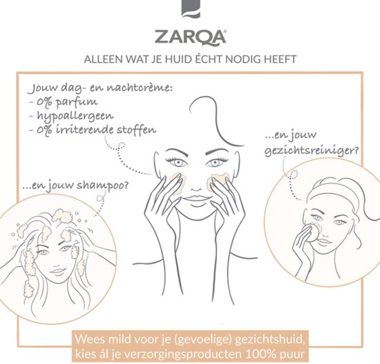 ZARQA Anti-Redness Crème 50 ml - Beschermt, kalmeert en verzorgt