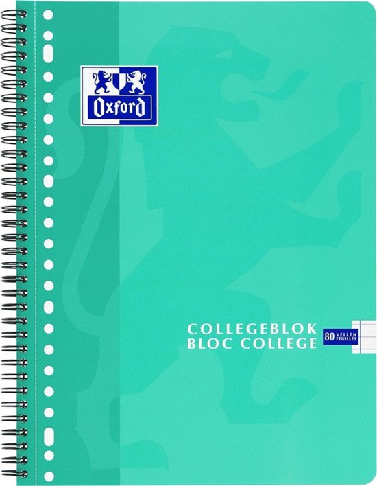 Oxford Openflex colours notitieboeken, geniet, kunststof, rood, 10 stuks
