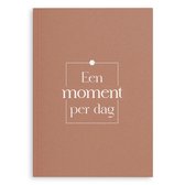 Fyllbooks - Dagboek voor Volwassenen - Een moment per dag - Roestroze - Momentendagboek
