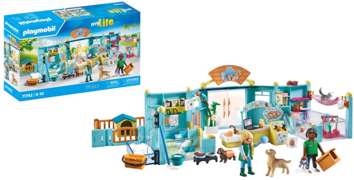 PLAYMOBIL My Life Dierenhotel 71742 — afbeelding 5