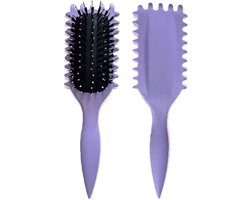 Curl Define Borstel – Anti-pluis Krullenborstel – Voor 2A t/m 4C Haar – Zonder Trekken – Styling Brush voor Curly Hair