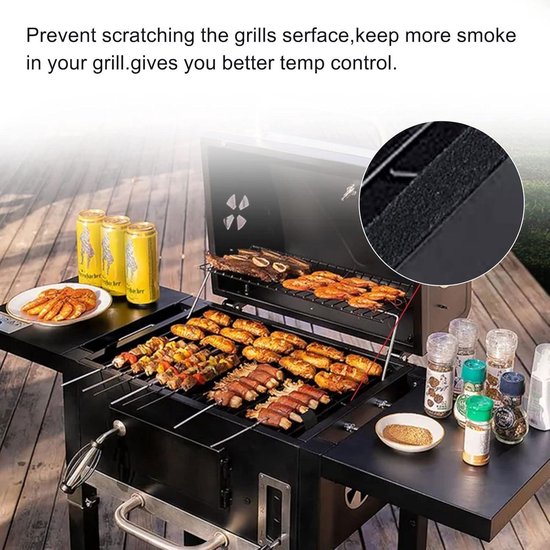 Glasvezel)vilt voor luchtdichte sluiting van je Kamado