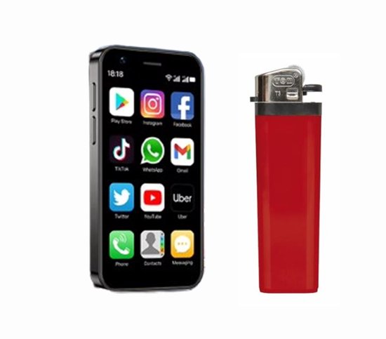 MINI Smartphone 2025 - Android 3.0 - App - Snel - 64 GB - Telefoon - GSM - Klein