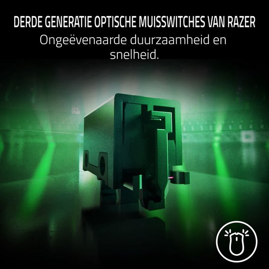 Razer Viper V3 Pro - Draadloze Gaming Muis - 35.000 DPI - Symmetrisch - Optische Switches - Zwart