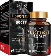 Testosterone booster - Premium - Wetenschappelijk Onderbouwd - Verbeterde Formule - Libido - Testosteron Supplement - Capsules - Testo booster - Testosteron Producten -