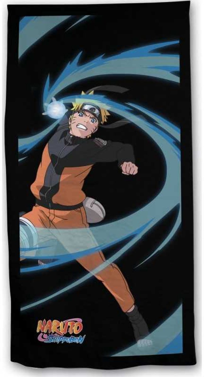Naruto - Strandlaken - Badlaken - Handdoek - 70x140Cm - Polyester