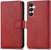 Étui imoshion adapté au Samsung Galaxy A56 avec porte-cartes - Bookcase de Luxe imoshion - Rouge