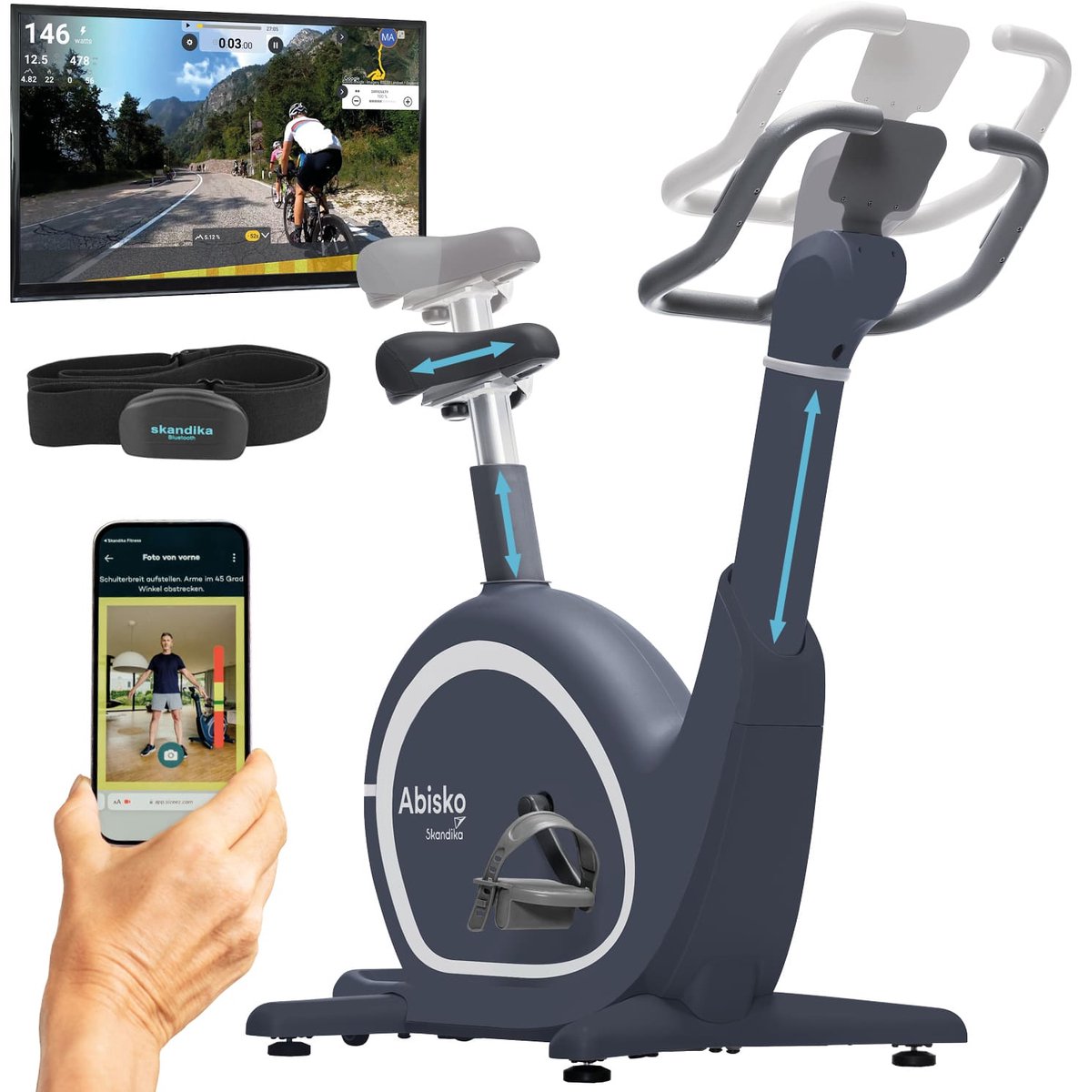 Skandika Abisko Ergometer - Hometrainer (EAN: 4262393512072)