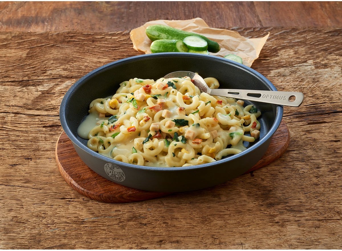 Trek'n eat Creamy Pasta With Chicken & Spinach Reismaaltijd Multi 150 g - noodvoedsel - noodpakket