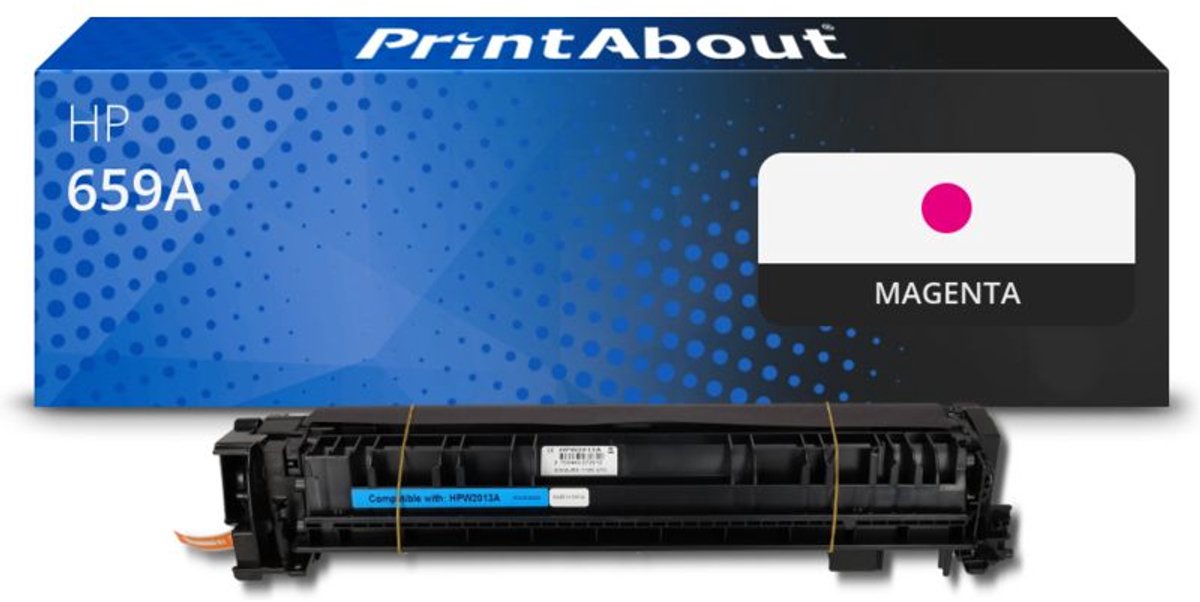 PrintAbout Huismerk HP W2013A (659A) Toner Magenta