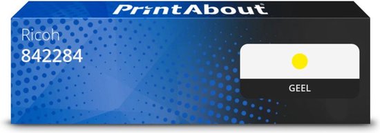 PrintAbout de la marque maison Toner 842284 Jaune Extra haute capacité adapté à Ricoh