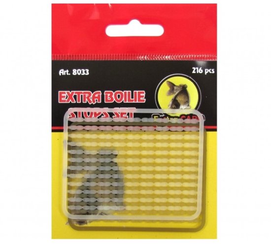 EXC boilie stops mix – 2 rekjes – stoppertjes karper vissen