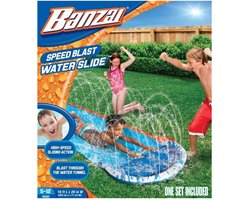 Speed Blast buikschuifbaan - Waterglijmat - 488 cm