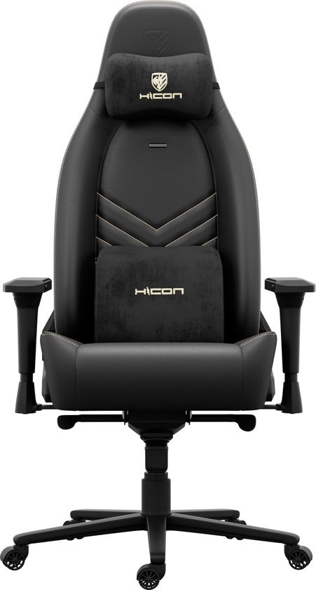 Foto: Hicon chairs infinity serie maverick ergonomische bureaustoel luxe bureaustoel voor comfort en ondersteuning tijdens langdurig gebruik zwart
