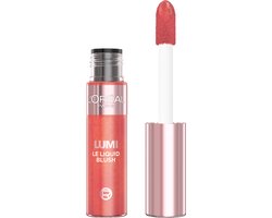 L'Oréal Paris Lumi Le Liquid Blush Glowy Gold Pink Vloeibare Blush - Opbouwbare intensiteit - 4 stralende tinten - 10ml
