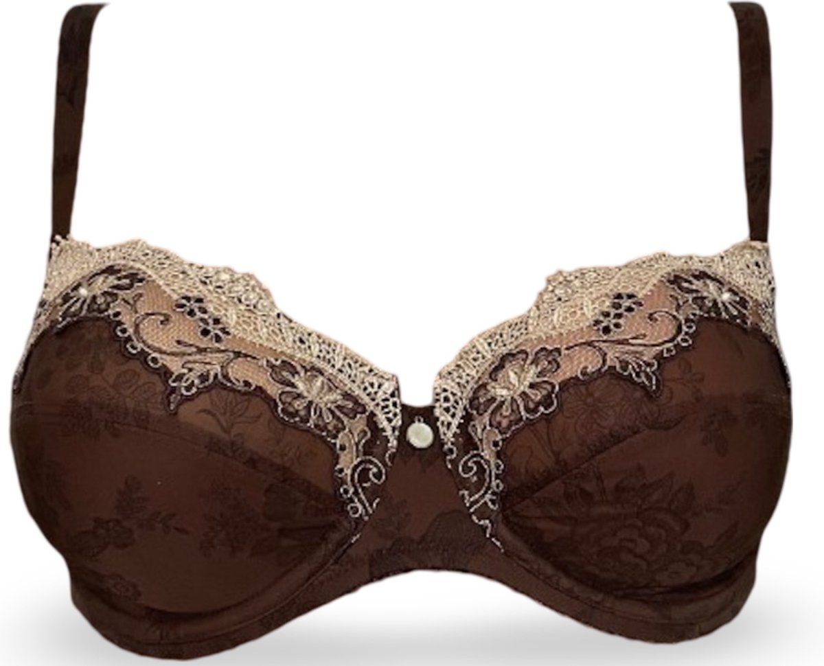 Felina Conturelle Conturelle by Felina - Niet voorgevormde beugel bh - bruin