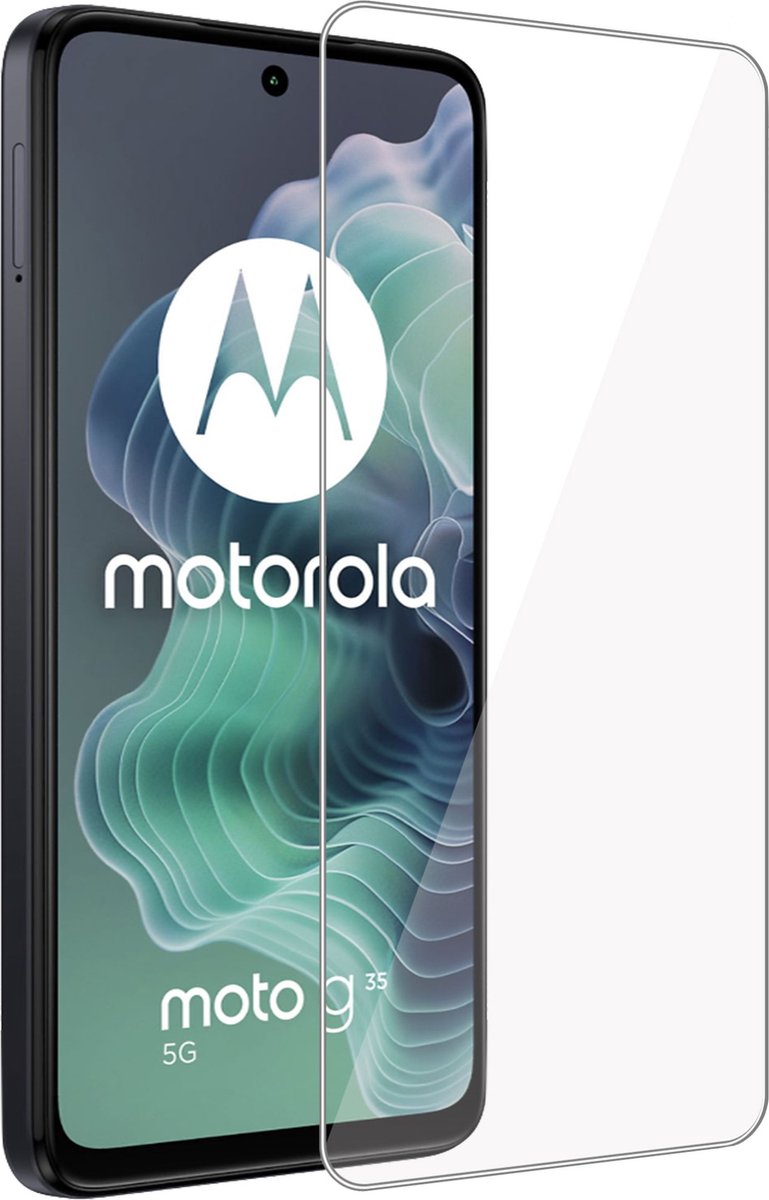 Geschikt voor Motorola Moto G35 - Screenprotector - Beschermglas - GuardCover