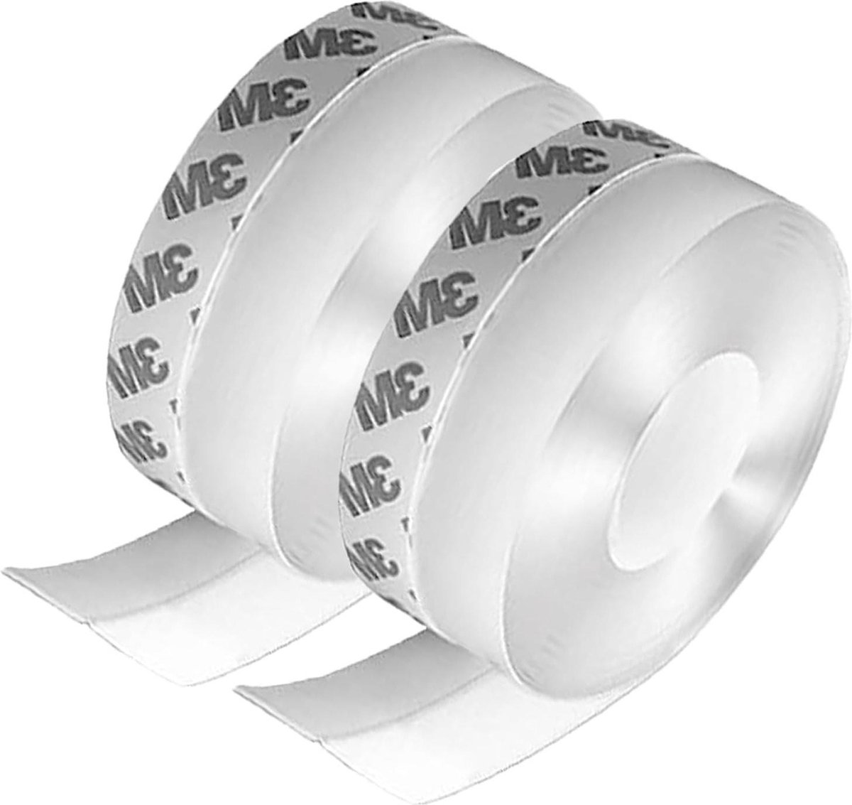 Siliconen Tochtstrip 20 Stuks - Transparante Deurafdichting Tape voor Ramen en Deuren - Geluiddicht en Winddicht - Insect-Proof